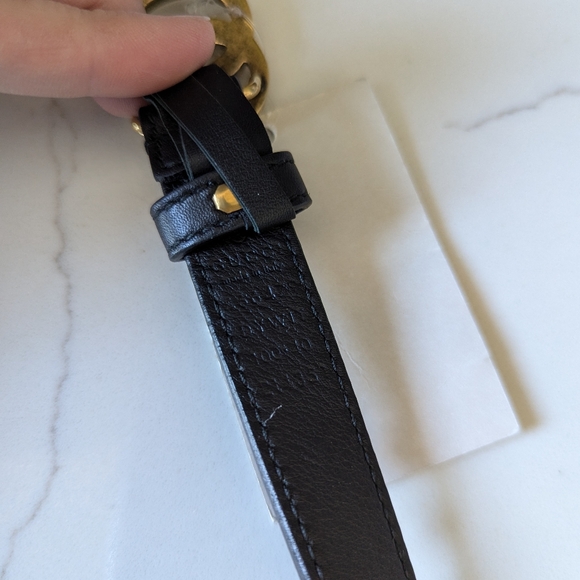 Gucci GG Skinny Moon Crystal Embellished Belt NEW 100 - Picture 6 of 7